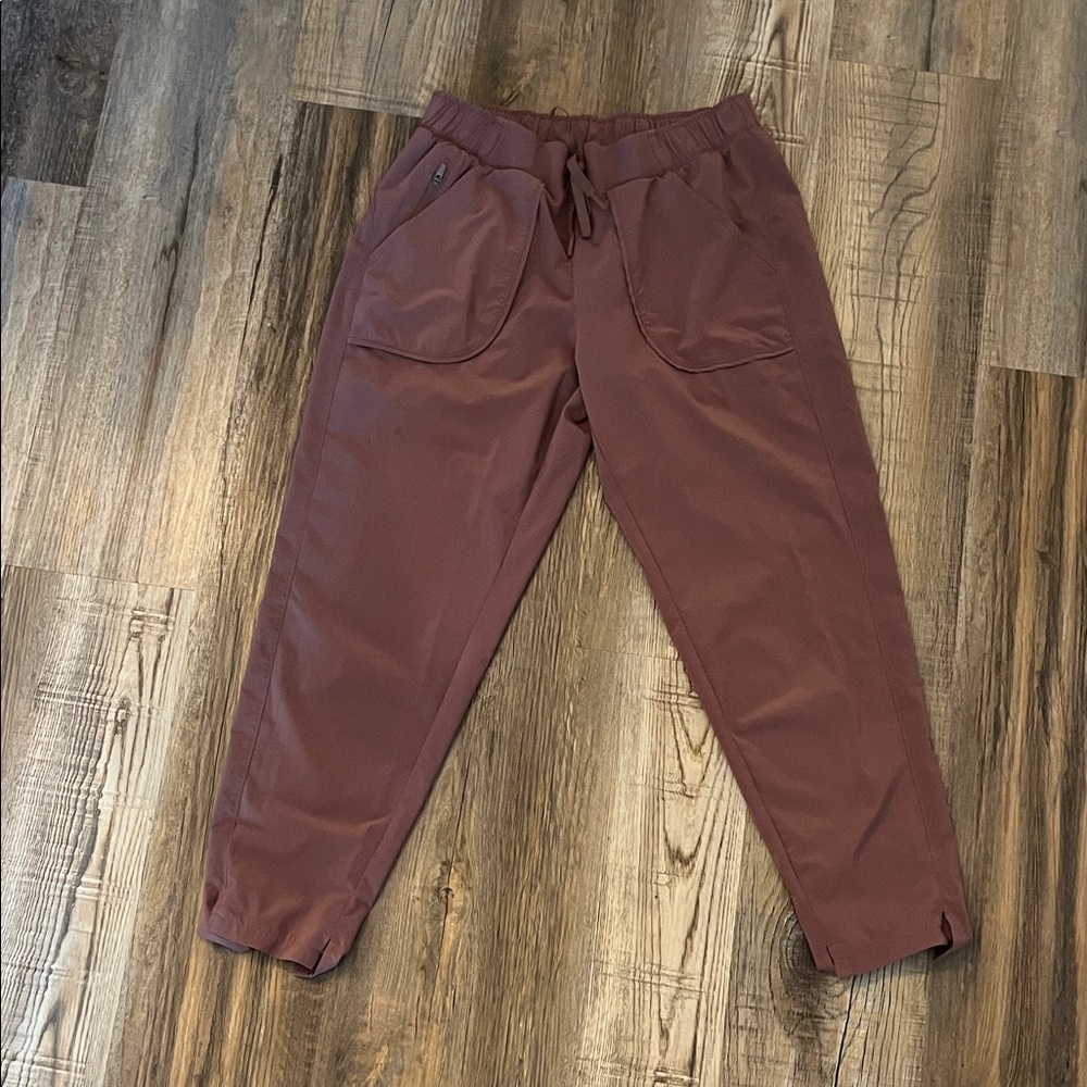 All in Motion Mauve Tapered Joggers